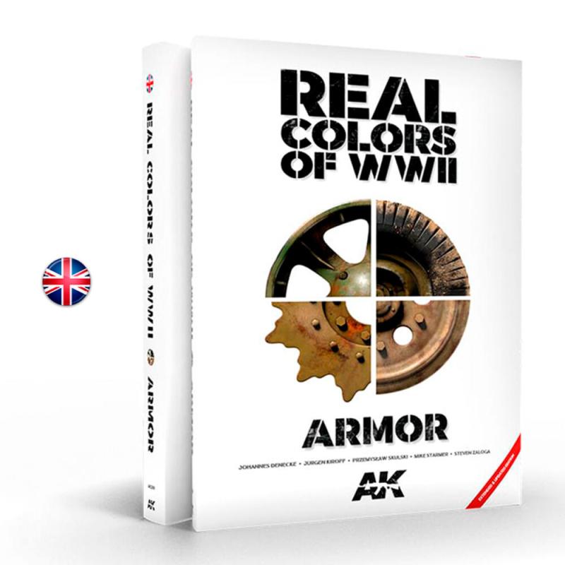 REAL COLORS OF WWII ARMOR New 2nd Extended Update Version -English von AK Interactive