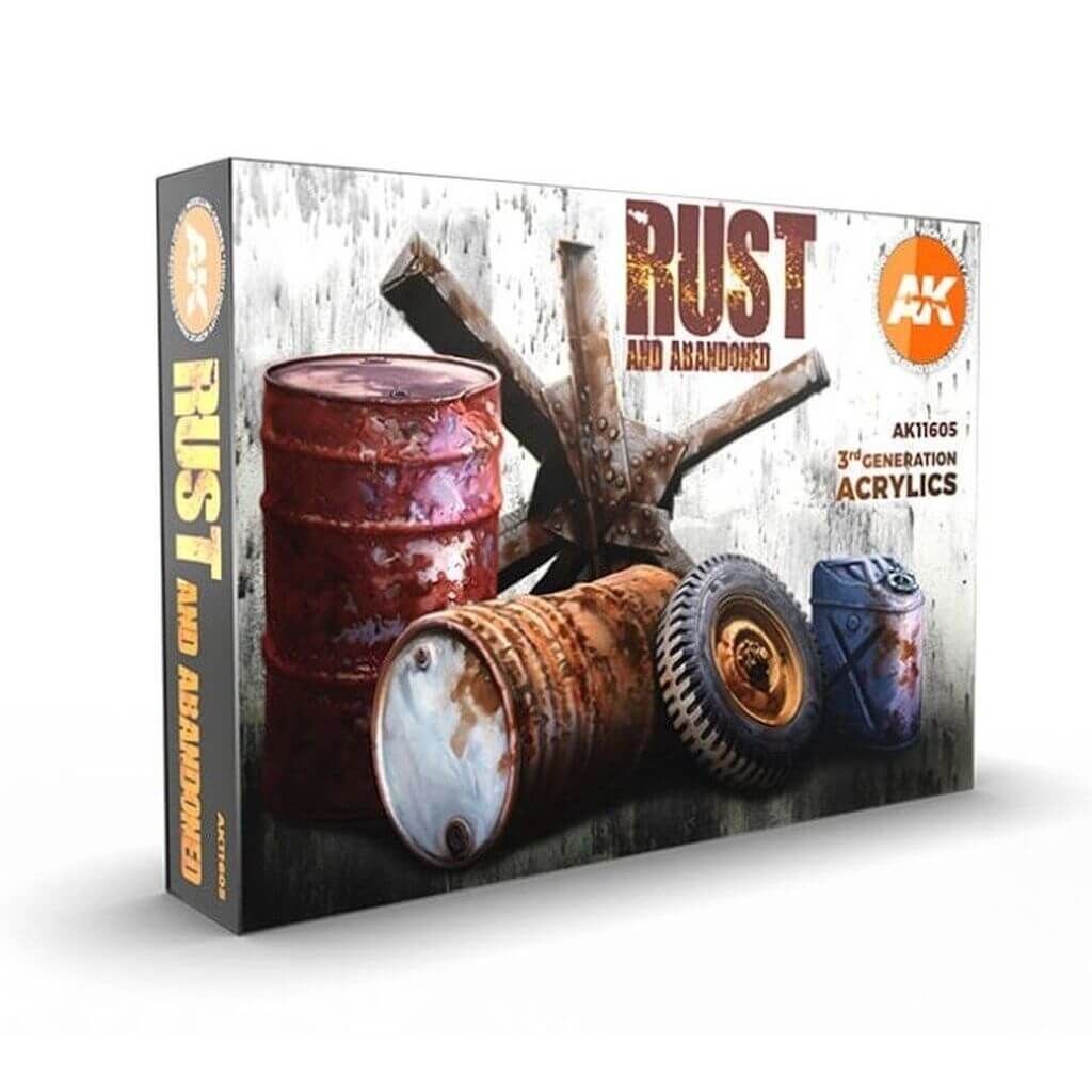 'Rust and Abandoned Paint Set' von AK-Interactive