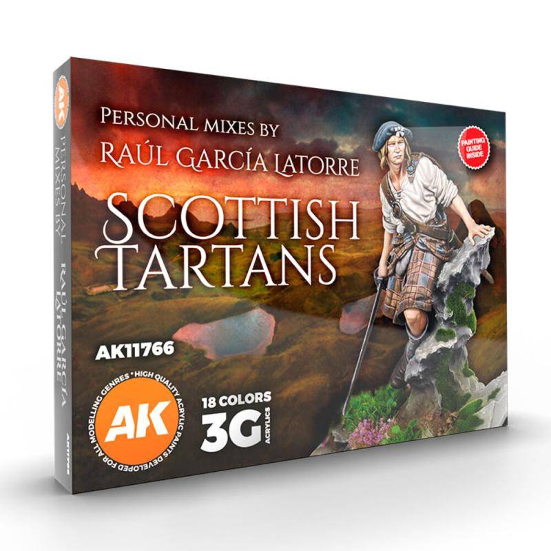 SCOTTISH TARTANS - SIGNATURE SET BY RAÃL GARCÃA LATORRE von AK Interactive