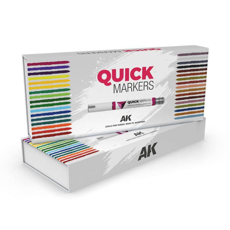 Special Box - Quick Marker Full Range - 34 Stück von AK Interactive