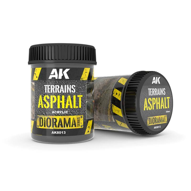 TERRAINS ASPHALT - 250ml (Acrylic) von AK Interactive