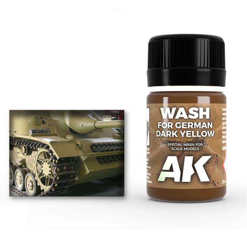 WASH FOR DARK YELLOW VEHICLES WASH FOR DARK YELLOW VEHICLES von AK Interactive