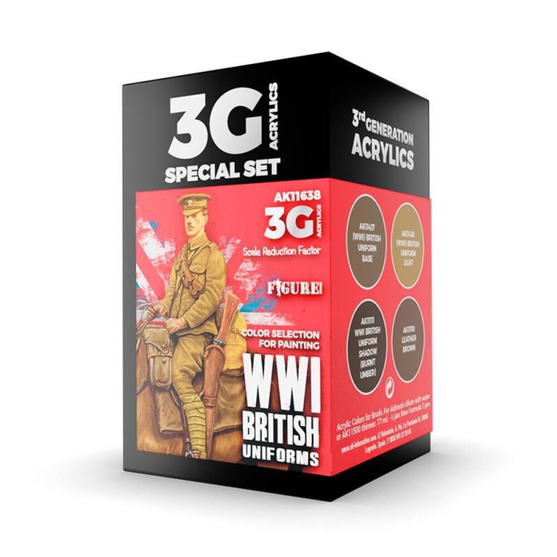 WWI BRITISH UNIFORMS 3G WWI BRITISH UNIFORMS 3G von AK Interactive
