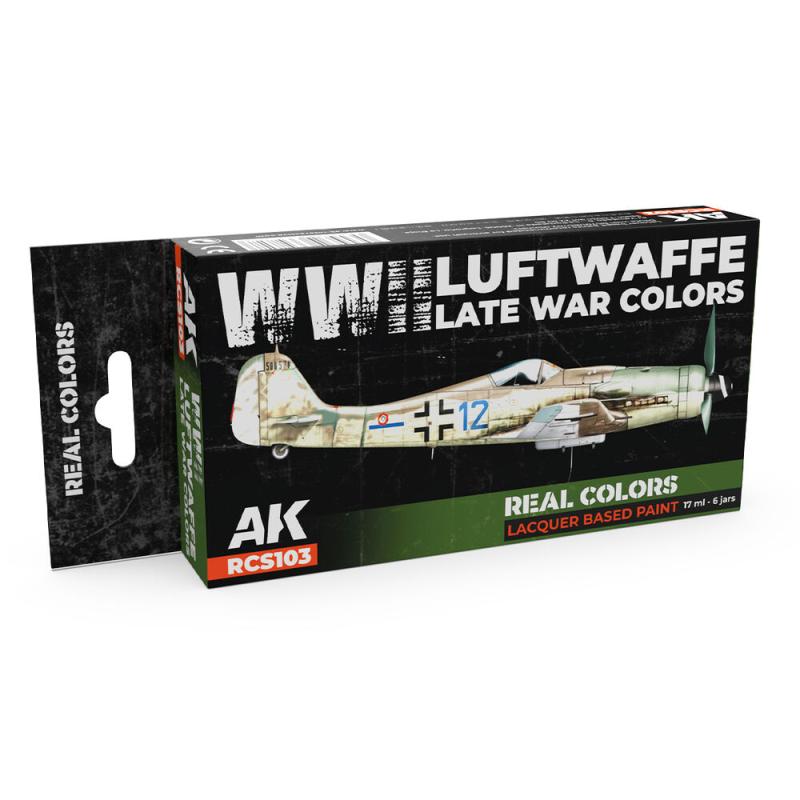 WWII Luftwaffe Late War Colors SET WWII Luftwaffe Late War Colors SET von AK Interactive