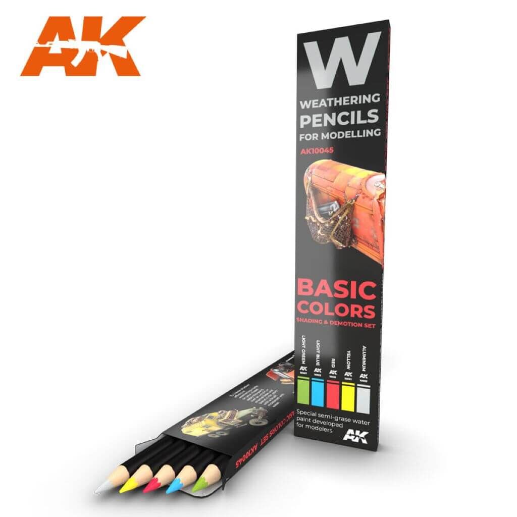 'Watercolor Pencil Set Basic Colors' von AK-Interactive