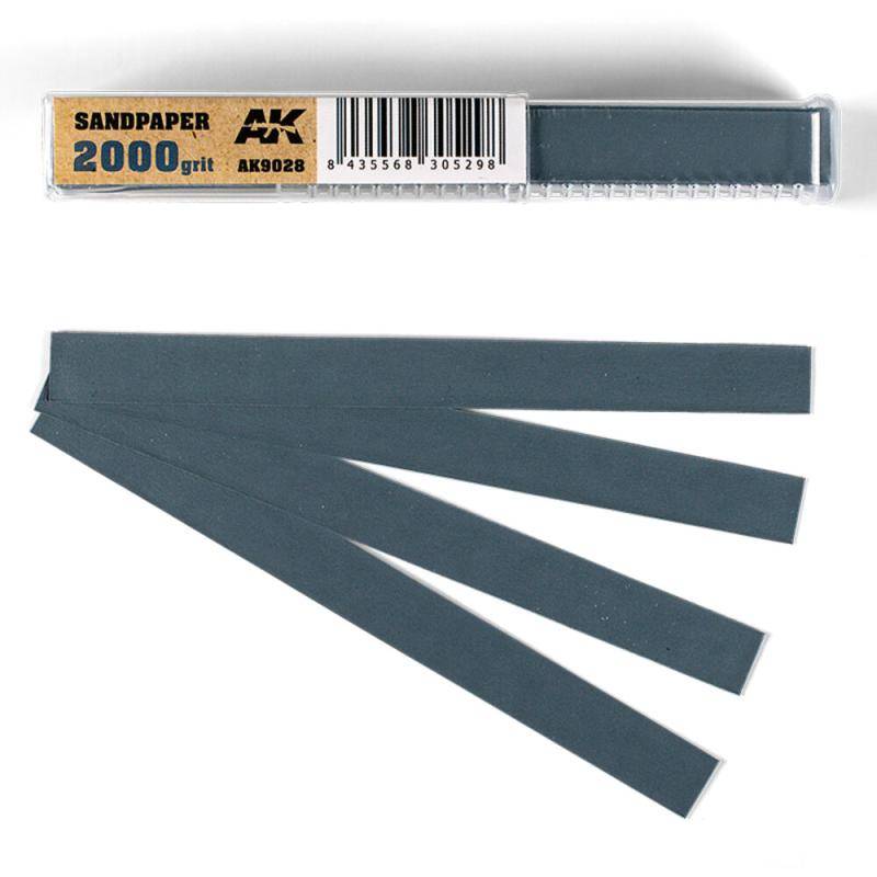 Wet Sandpaper 2000 grit x 50 units von AK Interactive