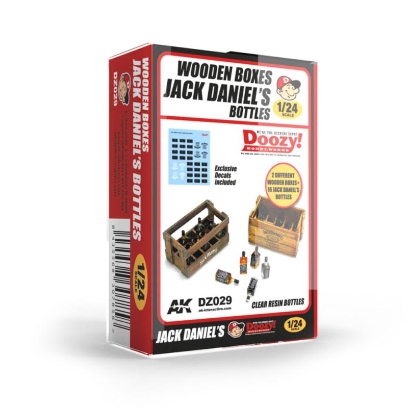 Wooden Boxes Jack Daniel´s Bottles Wooden Boxes Jack Daniel´s Bottles von AK Interactive