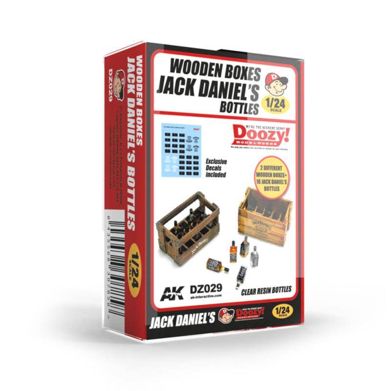 Wooden Boxes Jack Daniel´s Bottles von AK Interactive