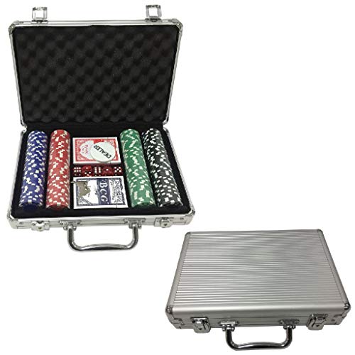 AK Sport 603014 Poker Set Koffer 200-tlg, Aluminium AK Sport 603014 Poker Set Koffer 200-tlg, Aluminium von AK Sport