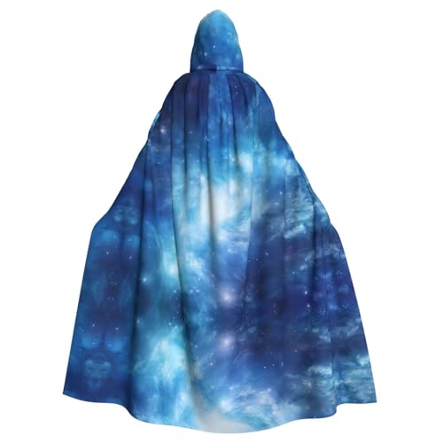 AKDODK Blauer Galaxy3-Aufdruck, Kapuzenmantel, Umhang, Halloween, Cosplay, Kostüme, für Erwachsene, Herren, Damen, dunkler Party-Umhang AKDODK Blauer Galaxy3-Aufdruck, Kapuzenmantel, Umhang, Halloween, Cosplay, Kostüme, für Erwachsene, Herren, Damen, dunkler Party-Umhang von AKDODK