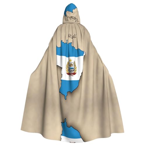 AKDODK Flaggenkarte mit Uruguay-Muster, Kapuzenmantel, Umhang, Halloween, Cosplay, Kostüme, für Erwachsene, Herren, Damen, dunkler Party-Umhang AKDODK Flaggenkarte mit Uruguay-Muster, Kapuzenmantel, Umhang, Halloween, Cosplay, Kostüme, für Erwachsene, Herren, Damen, dunkler Party-Umhang von AKDODK