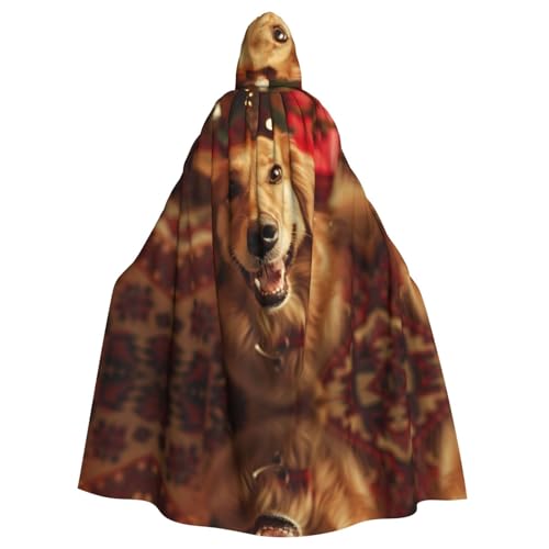 AKDODK Kapuzenmantel mit Weihnachtsmotiv, für Halloween, Cosplay, für Erwachsene, Herren, Damen, dunkler Party-Umhang AKDODK Kapuzenmantel mit Weihnachtsmotiv, für Halloween, Cosplay, für Erwachsene, Herren, Damen, dunkler Party-Umhang von AKDODK