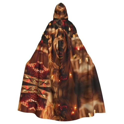 AKDODK Kapuzenmantel mit Weihnachtsmotiv, für Halloween, Cosplay, für Erwachsene, Herren, Damen, dunkler Party-Umhang AKDODK Kapuzenmantel mit Weihnachtsmotiv, für Halloween, Cosplay, für Erwachsene, Herren, Damen, dunkler Party-Umhang von AKDODK
