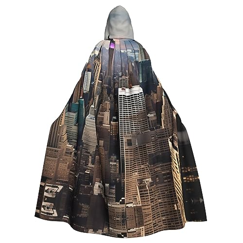AKDODK New York Fashion City Print Kapuzenmantel Umhang Halloween Cosplay Kostüme für Erwachsene Männer Frauen Dunkle Party Capes AKDODK New York Fashion City Print Kapuzenmantel Umhang Halloween Cosplay Kostüme für Erwachsene Männer Frauen Dunkle Party Capes von AKDODK