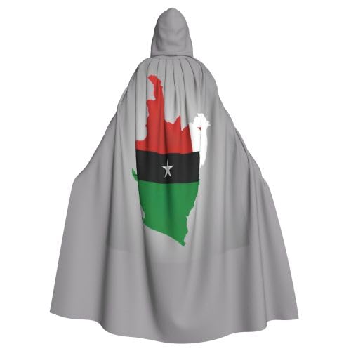 AKDODK Sao Tome und Principe-Flagge, Map01, Aufdruck, Kapuzenmantel, Umhang, Halloween, Cosplay, Kostüme für Erwachsene, Herren, Damen, dunkler Party-Umhang AKDODK Sao Tome und Principe-Flagge, Map01, Aufdruck, Kapuzenmantel, Umhang, Halloween, Cosplay, Kostüme für Erwachsene, Herren, Damen, dunkler Party-Umhang von AKDODK