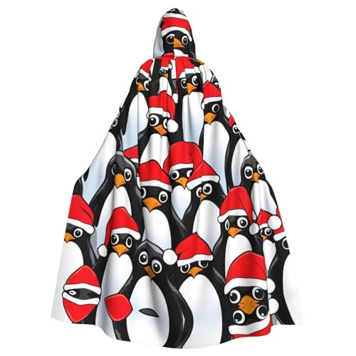AKDODK Umhang mit Kapuze und Pinguinmotiv, Halloween, Cosplay, für Erwachsene, Herren, Damen, dunkler Party-Umhang AKDODK Umhang mit Kapuze und Pinguinmotiv, Halloween, Cosplay, für Erwachsene, Herren, Damen, dunkler Party-Umhang von AKDODK