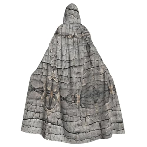 AKDODK Umhang mit Kapuze und Skelett-Muster, Halloween, Cosplay, für Erwachsene, Herren, Damen, dunkler Party-Umhang AKDODK Umhang mit Kapuze und Skelett-Muster, Halloween, Cosplay, für Erwachsene, Herren, Damen, dunkler Party-Umhang von AKDODK