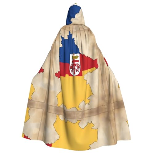 AKDODK Umhang mit Kapuze und Thüringen-Flagge, Map01, Halloween, Cosplay, für Erwachsene, Herren, Damen, dunkler Party-Umhang AKDODK Umhang mit Kapuze und Thüringen-Flagge, Map01, Halloween, Cosplay, für Erwachsene, Herren, Damen, dunkler Party-Umhang von AKDODK