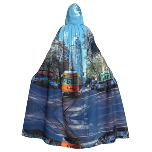 Austin Kapuzenumhang mit Texas-Druck, Halloween, Cosplay, Kostüme für Erwachsene, Herren, Damen, dunkler Party-Umhang Austin Kapuzenumhang mit Texas-Druck, Halloween, Cosplay, Kostüme für Erwachsene, Herren, Damen, dunkler Party-Umhang von AKDODK