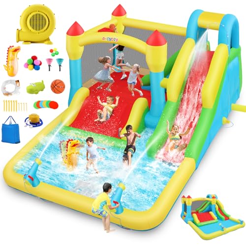 Luftgebläse für Hüpfhaus, Luftgebläse für Schlauchboote, kommerzielle aufblasbare Pumpenventilator, Luftgebläse für Schlauchboote (800 W) von AKEYDIY