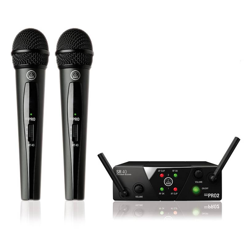 AKG WMS 40 Mini-Dual-Vocal-ISM Funkmikrofon von AKG