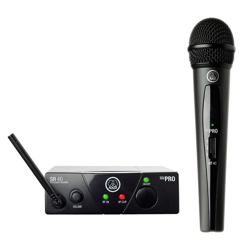 AKG WMS 40 Mini Vocal ISM1 Funkmikrofon AKG WMS 40 Mini Vocal ISM1 Funkmikrofon von AKG