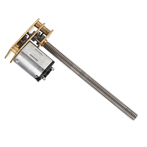 AKLOSIPY 1024GA20 DC 6 V/12 V Hochgeschäftsmotor N20 mit Geringem Geräusch für Aufzüge, Mechanische Arme und Spielsachen (12V 200RPM) von AKLOSIPY