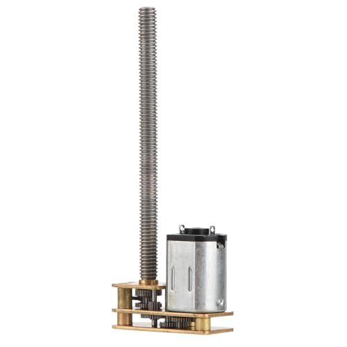 AKLOSIPY 1024GA20 DC 6 V/12 V Hochgeschäftsmotor N20 mit Geringem Geräusch für Aufzüge, Mechanische Arme und Spielsachen (6 V 100 U/min) von AKLOSIPY