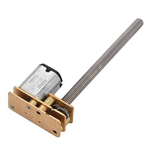 AKLOSIPY 1024GA20 DC 6 V/12 V Hochgeschäftsmotor N20 mit Geringem Geräusch für Aufzüge, Mechanische Arme und Spielsachen (6 V 30 U/min) von AKLOSIPY