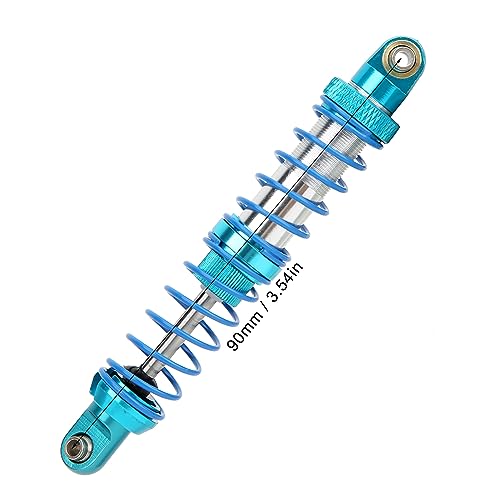 AKLOSIPY 4PCS Premium -Metallschockdämpfer mit Ersatzfedern - Universal Fit für SCX10 D90 /10 RC Crawler Verbesserte Leistung (90mm) von AKLOSIPY