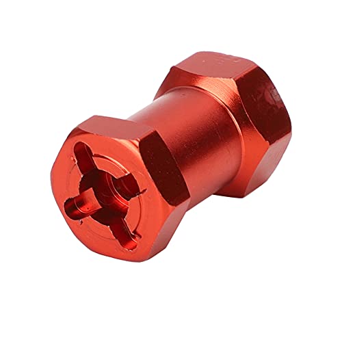 AKLOSIPY 4pcs Aluminiumlegierung Wheel Wheel Hub Hex -Antriebsadapter 20mm Verlängerungsstecker für /10 RC -Driftauto Truggy LKW Teile Mehrere Farben Erhältlich (Rot) von AKLOSIPY