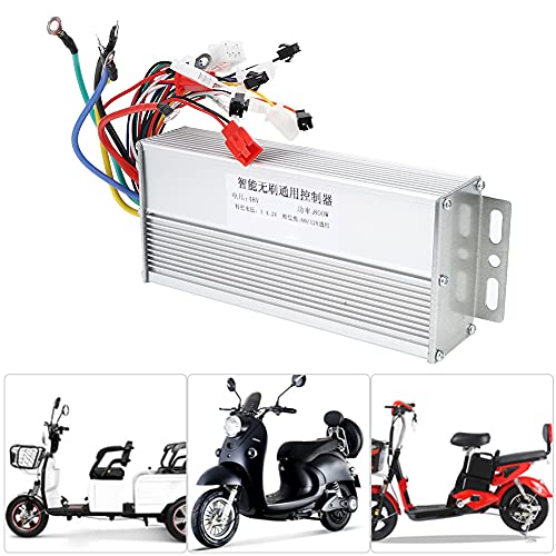 AKLOSIPY Elektrofahrrad Aluminiumlegierung Bürstenloser Controller für E-Scooter und Einfach zu Installierende Zubehör AKLOSIPY Elektrofahrrad Aluminiumlegierung Bürstenloser Controller für E-Scooter und Einfach zu Installierende Zubehör von AKLOSIPY