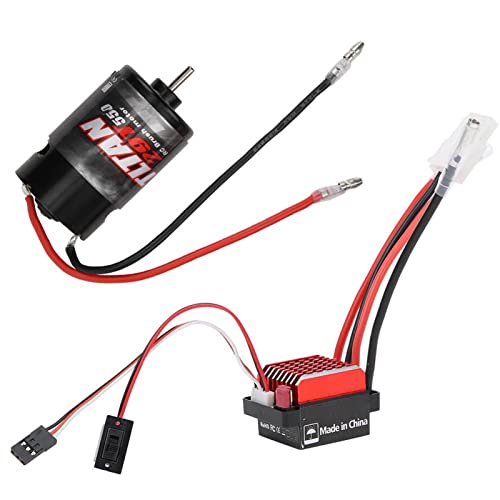 AKLOSIPY Hochwertiges Aluminium Oy RC Car ESC mit Zwei-Wege-Bremssystem für /10 Modellautos. (12T) (21T) (29T) von AKLOSIPY