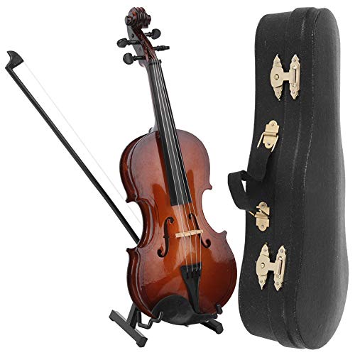 AKLOSIPY Holzminiatur -Geigenmodell mit Geschenkbox - Dekor für Zuhause, Büro und Musikliebhaber AKLOSIPY Holzminiatur -Geigenmodell mit Geschenkbox - Dekor für Zuhause, Büro und Musikliebhaber von AKLOSIPY
