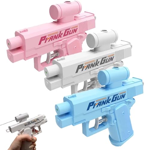 2025 New Prank Water Gun, Mini Water Guns Prank, Double-Sided Prank Squirt Gun Toys for Boys Girls Beaches, Swimming Pools (3pcs) von AKMDAK