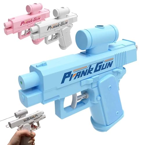 2025 New Prank Water Gun, Mini Water Guns Prank, Double-Sided Prank Squirt Gun Toys for Boys Girls Beaches, Swimming Pools (Blue) von AKMDAK