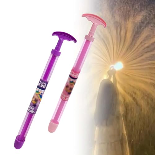 Citaway Feuerwerk Wasserpistole, Large Tank Multi Spout Firework Romantic Water Gun, Pusher Type Water Squirter Toys for Bathing, Pool, Water Firework Spray Toys for Kids, Adults (2pcs-A) von AKMDAK
