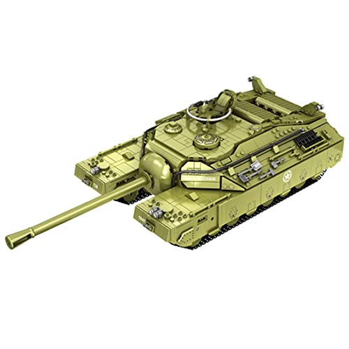 AKOGD T28 Schwerer Panzer Bausteine Modell, 2986 Teile WW2 Militär Amerikanisches Panzer Modell, Große Panzer Klemmbausteine Baukonstruktions Bauspielzeug für Kinder und Erwachsene von AKOGD