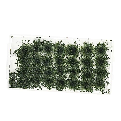 AKOOSY 1 Karton Künstliche Strauchgras Clustermodelle für DIY Dekoration Lebensnahe Landschaftsmaterialien für Sandtisch und Mikrolandschaften Dunkelgrün AKOOSY 1 Karton Künstliche Strauchgras Clustermodelle für DIY Dekoration Lebensnahe Landschaftsmaterialien für Sandtisch und Mikrolandschaften Dunkelgrün von AKOOSY