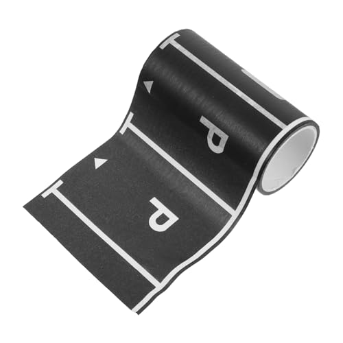 AKOOSY 1 Rolle Spielzeugparkband Miniatur-parkplatz-Requisite DIY-versorgung Black Papier AKOOSY 1 Rolle Spielzeugparkband Miniatur-parkplatz-Requisite DIY-versorgung Black Papier von AKOOSY