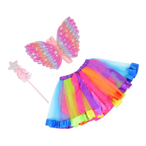 AKOOSY 1 Satz 3-Teiliges Set Fairy Stick Set feeflügeln camoing Fantasievolles Outfit fasnachtskostüme Hindernis-Kostümset Kinderfeenstock Party dekorativer Flügel Kostümzubehör Tuch Rosa AKOOSY 1 Satz 3-Teiliges Set Fairy Stick Set feeflügeln camoing Fantasievolles Outfit fasnachtskostüme Hindernis-Kostümset Kinderfeenstock Party dekorativer Flügel Kostümzubehör Tuch Rosa von AKOOSY