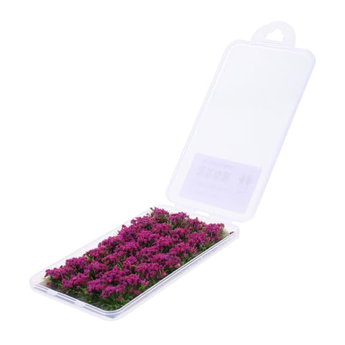 AKOOSY 1 Schachtel Micro Landscape Ornament DIY Statische Grasbüschel mit Lila Blüten Miniatur Gras Tuft für Modelleisenbahn Architektur und Sandtischbau Realistische Vegetationsschicht AKOOSY 1 Schachtel Micro Landscape Ornament DIY Statische Grasbüschel mit Lila Blüten Miniatur Gras Tuft für Modelleisenbahn Architektur und Sandtischbau Realistische Vegetationsschicht von AKOOSY
