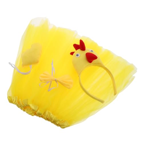 AKOOSY 1 Set Baby Girl Hähnchen -tutu -rock -outfit Mit Stirnband Und Für Partys Der Themenbezogenen Bauernhöfe Und Halloween, Die Für Kleiderpartys Für Bauernhöfe Geeignet Sind AKOOSY 1 Set Baby Girl Hähnchen -tutu -rock -outfit Mit Stirnband Und Für Partys Der Themenbezogenen Bauernhöfe Und Halloween, Die Für Kleiderpartys Für Bauernhöfe Geeignet Sind von AKOOSY