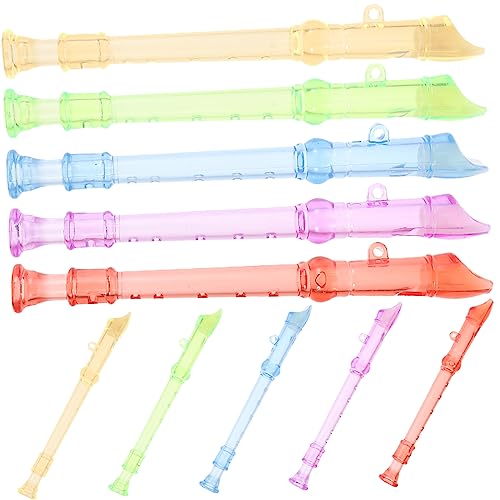 AKOOSY 10 STK Teiliges Mini Kunststoff Blockflöten für Leichtes Tragbares Musikinstrument Musikalischen Früherziehung für Anfänger Hand Augen Koordination Zufällige Zufällige Farbe AKOOSY 10 STK Teiliges Mini Kunststoff Blockflöten für Leichtes Tragbares Musikinstrument Musikalischen Früherziehung für Anfänger Hand Augen Koordination Zufällige Zufällige Farbe von AKOOSY