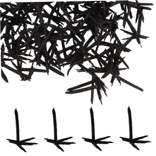 AKOOSY 100 Stück Kunststoff Krähenkrallen Zubehör für Kuscheltiere Langlebiges Bastelmaterial für Krähen Realistische Nachbildung für Halloween und Deko Projekte AKOOSY 100 Stück Kunststoff Krähenkrallen Zubehör für Kuscheltiere Langlebiges Bastelmaterial für Krähen Realistische Nachbildung für Halloween und Deko Projekte von AKOOSY