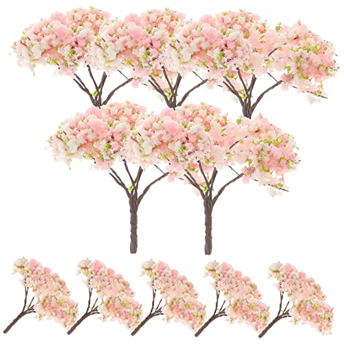 AKOOSY 10Stücke Künstliche Kirschblüten für Dekoration Blütenarrangements für Hochzeiten und Tischdeko für Mikrolandschaften und Blumenschmuck Hochwertige Requisite AKOOSY 10Stücke Künstliche Kirschblüten für Dekoration Blütenarrangements für Hochzeiten und Tischdeko für Mikrolandschaften und Blumenschmuck Hochwertige Requisite von AKOOSY