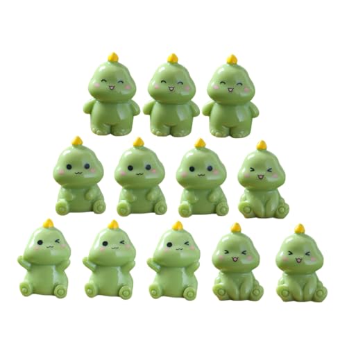 AKOOSY 12 Stück Teiliges Mini Dinosaurier Figuren Harz Kleine Grüne mit Feiner Verarbeitung Niedliche Garten und Puppenhaus Dekoration für Auto Balkon Miniatur Landschaften AKOOSY 12 Stück Teiliges Mini Dinosaurier Figuren Harz Kleine Grüne mit Feiner Verarbeitung Niedliche Garten und Puppenhaus Dekoration für Auto Balkon Miniatur Landschaften von AKOOSY
