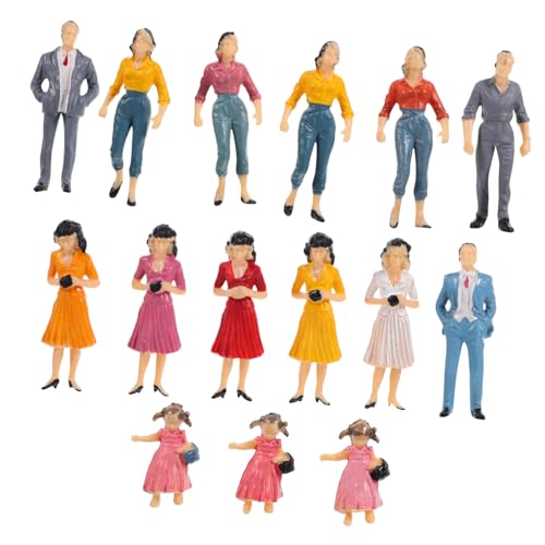AKOOSY 15 Stück Miniatur Figuren Kunststoff Bunte Bemalte Menschenmodelle für Miniaturszenen für Modelleisenbahnen und Bastelprojekte Zufällige Stile und Farben Zufällige Zufällige Farbe AKOOSY 15 Stück Miniatur Figuren Kunststoff Bunte Bemalte Menschenmodelle für Miniaturszenen für Modelleisenbahnen und Bastelprojekte Zufällige Stile und Farben Zufällige Zufällige Farbe von AKOOSY