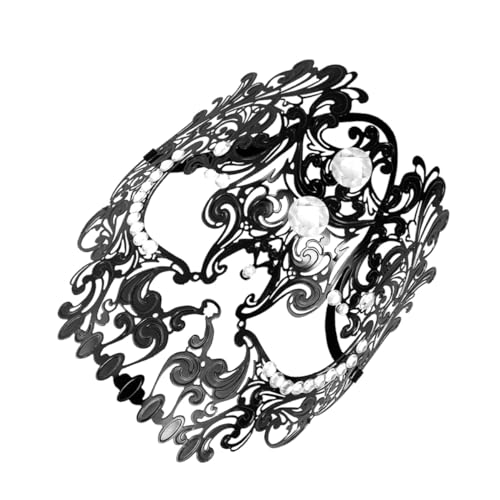 AKOOSY 1Stück Kostüm Maske für Damen Halb Gesichtsmaske für Halloween Karneval Maskeraden Verstellbares Design für Optimalen Tragekomfort Hochwertigem Material AKOOSY 1Stück Kostüm Maske für Damen Halb Gesichtsmaske für Halloween Karneval Maskeraden Verstellbares Design für Optimalen Tragekomfort Hochwertigem Material von AKOOSY