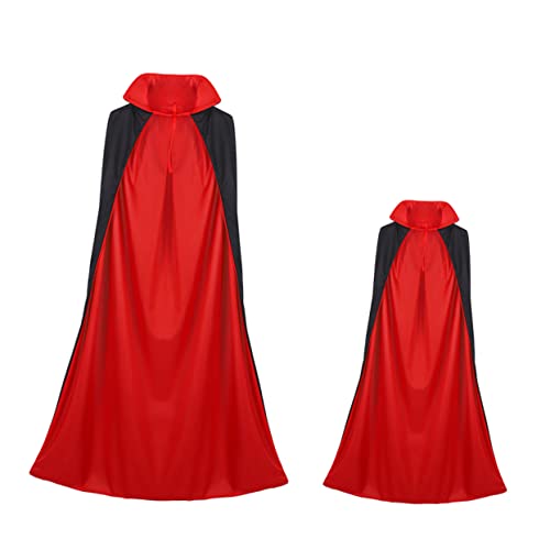 AKOOSY 2 Stück Halloween Umhang Teilig Wiederverwendbar Vampir Kostüm Cloak für Erwachsene und Praktisch für Kostümpartys und Bar Veranstaltungen AKOOSY 2 Stück Halloween Umhang Teilig Wiederverwendbar Vampir Kostüm Cloak für Erwachsene und Praktisch für Kostümpartys und Bar Veranstaltungen von AKOOSY